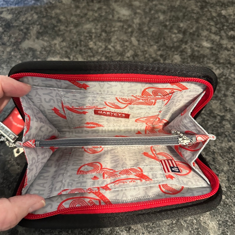 Harveys Colorful Patchwork Wallet - image 3